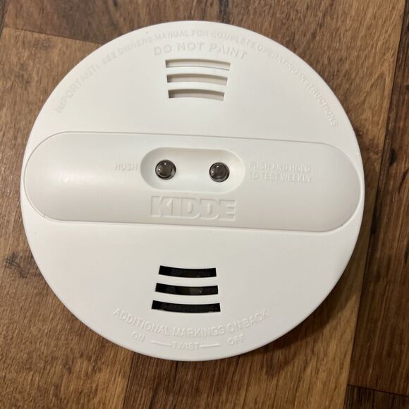 KIDDE SMOKE ALARM DETECTOR PI9010 SINGLE STATION ALARM PHOTOELECTRIC IONIZATION - Picture 3 of 7